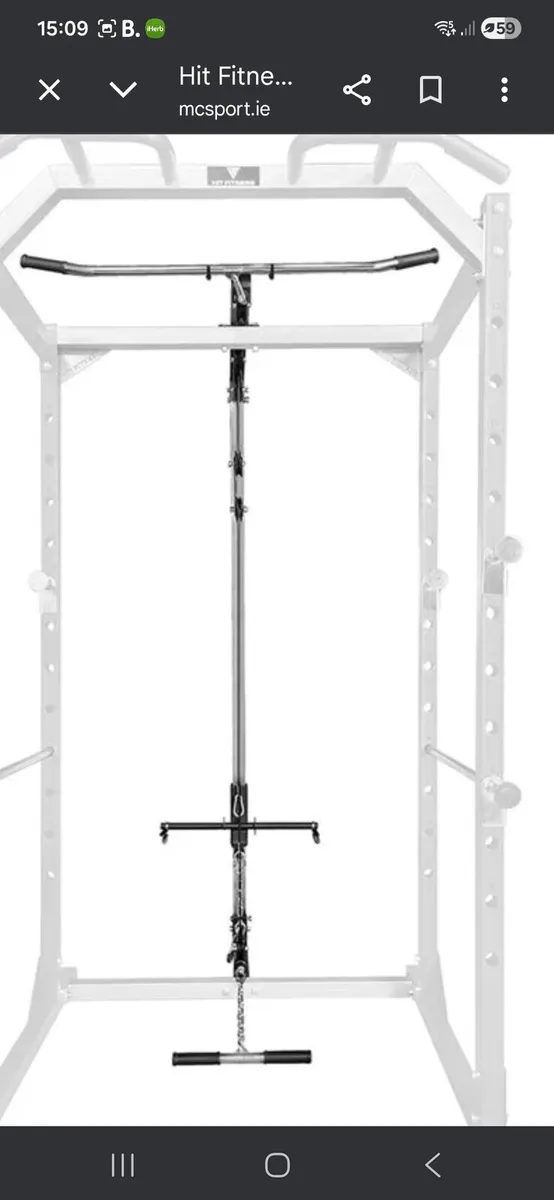 F100 Pro power rack and cable pulley - Image 4