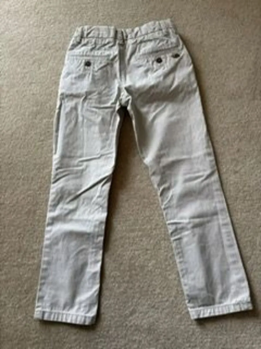 Paul Costelloe Beige Chinos age 7-8 - Image 2