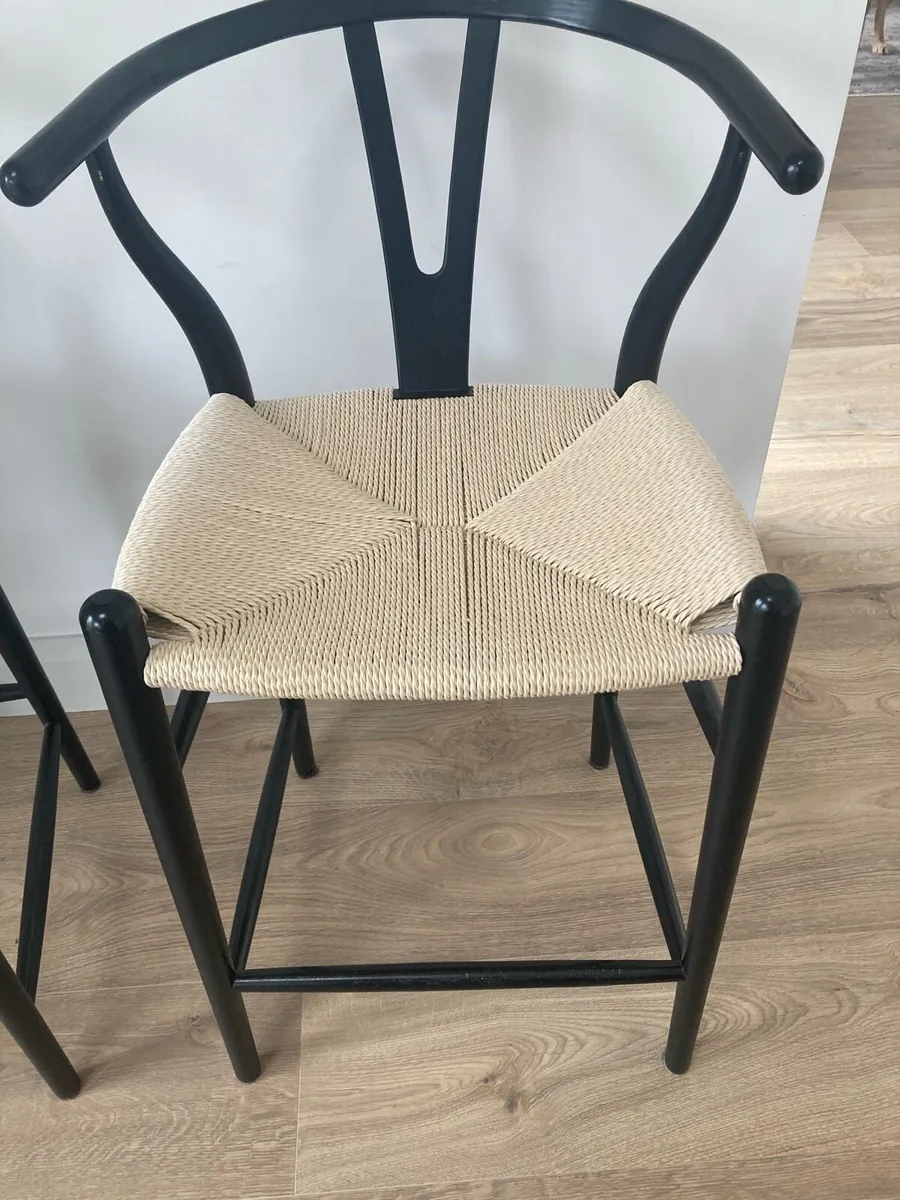 Wishbone Counter Stools from Meadows & Byrne - Image 2