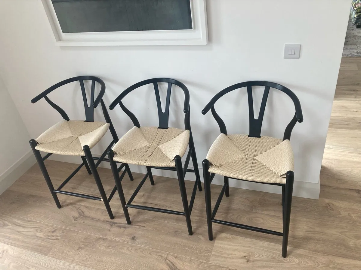 Wishbone Counter Stools from Meadows & Byrne - Image 3