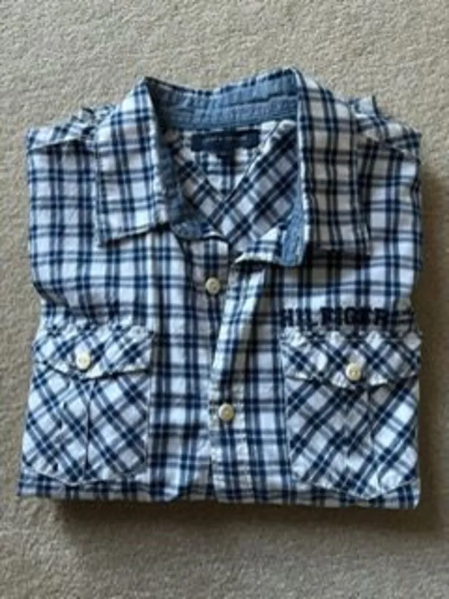 Tommy Hilfiger Check shirt age 12-13 - Image 3