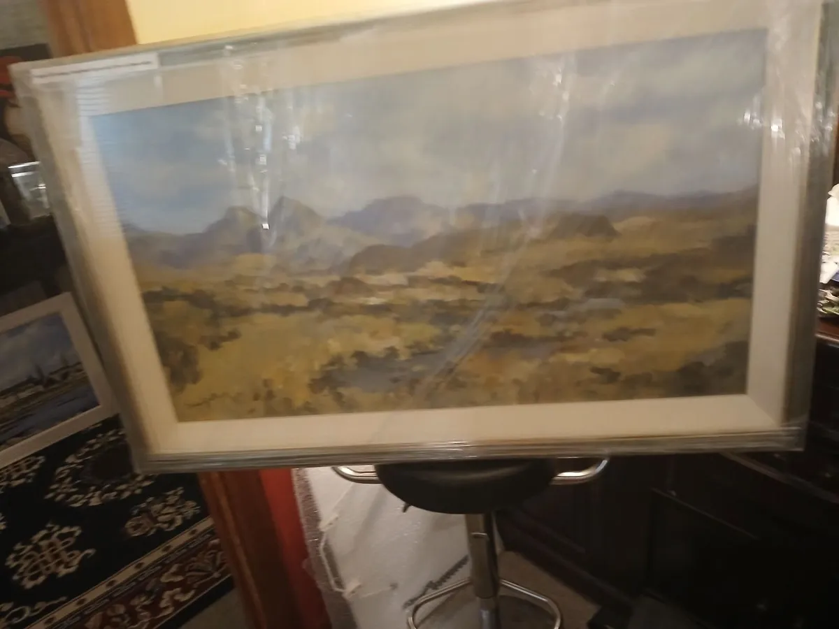 Original oil painting framed connamara cogalway - Image 1