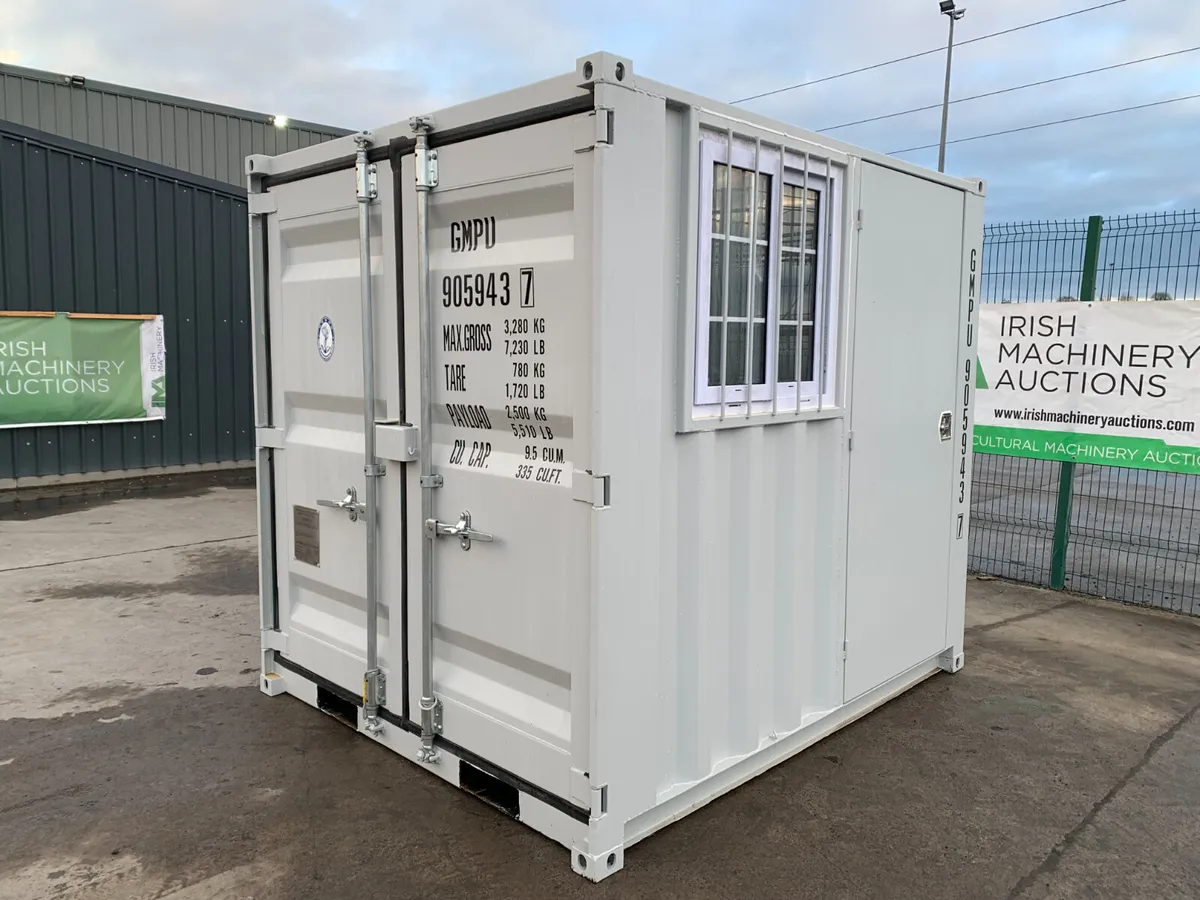 UNRESERVED 8FT X 6.5FT STORAGE CONTAINER FOR AUCT - Image 2