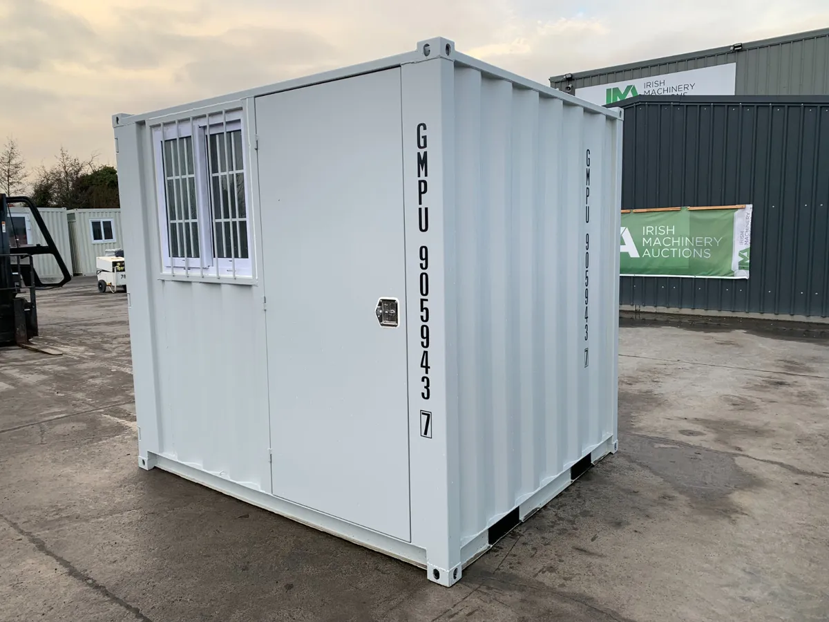 UNRESERVED 8FT X 6.5FT STORAGE CONTAINER FOR AUCT - Image 4