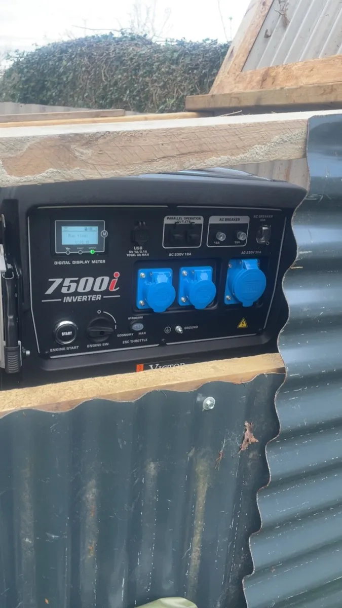 Victor 7500i inverter generator - Image 2