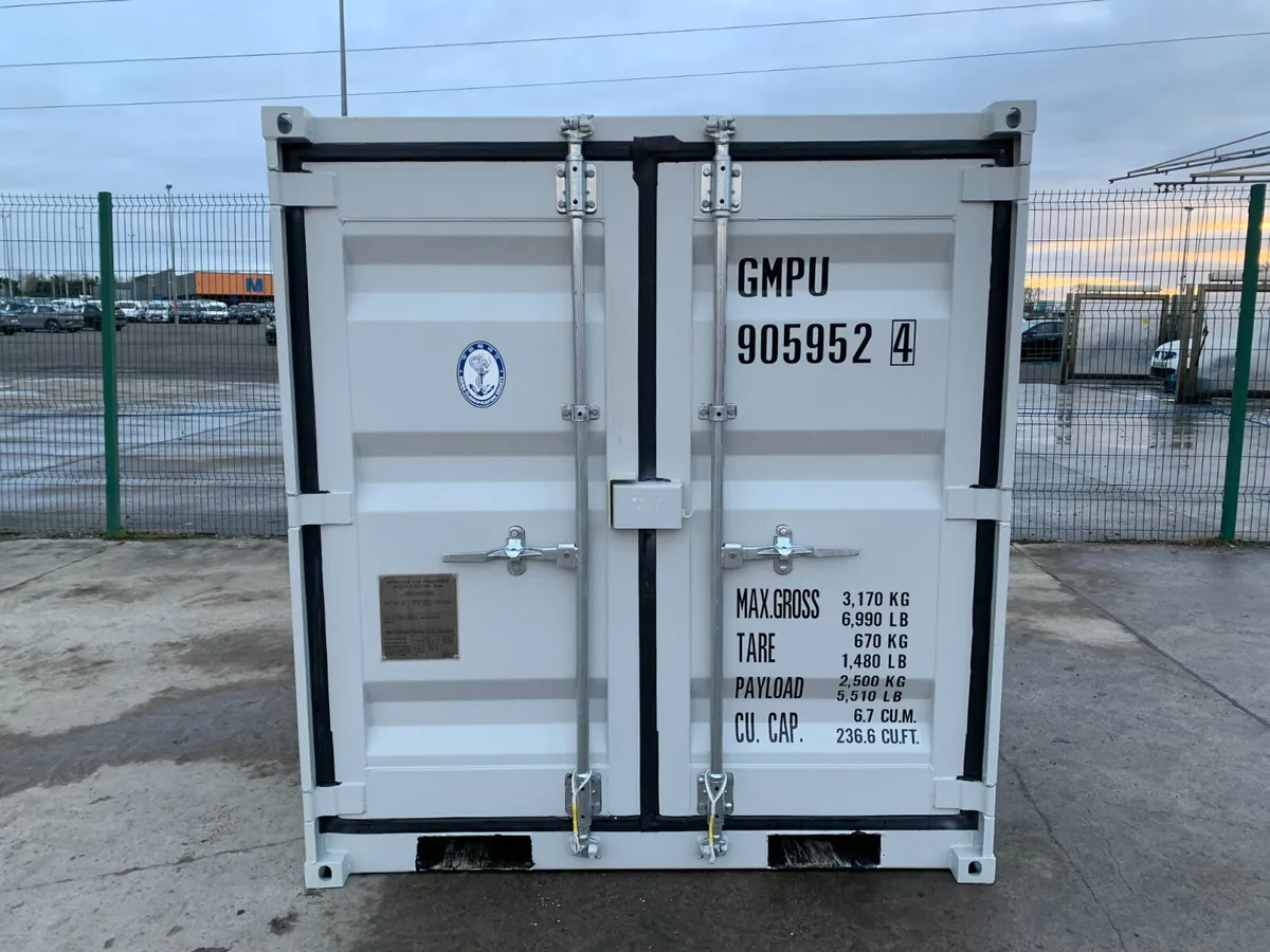 UNRESERVED 7FT X 6FT STORAGE CONTAINER FOR AUCTION - Image 1