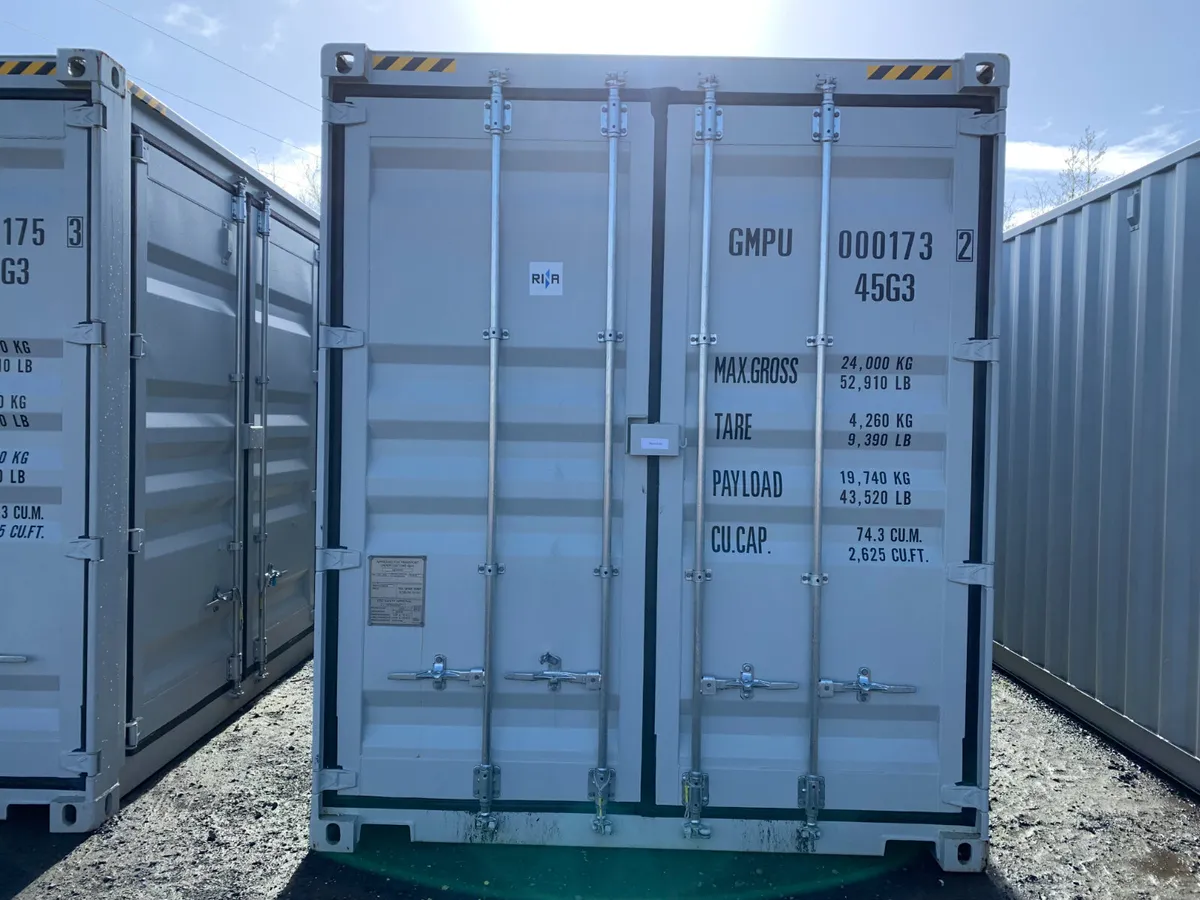 UNRESERVED 2025 40FT HIGH CUBE STORAGE CONTAINER - Image 2