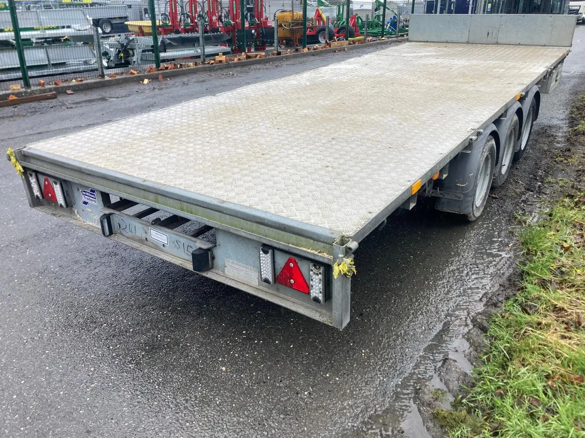 2020 Ifor Williams LM186 (18x6’6) Tri Axle Trailer - Image 3