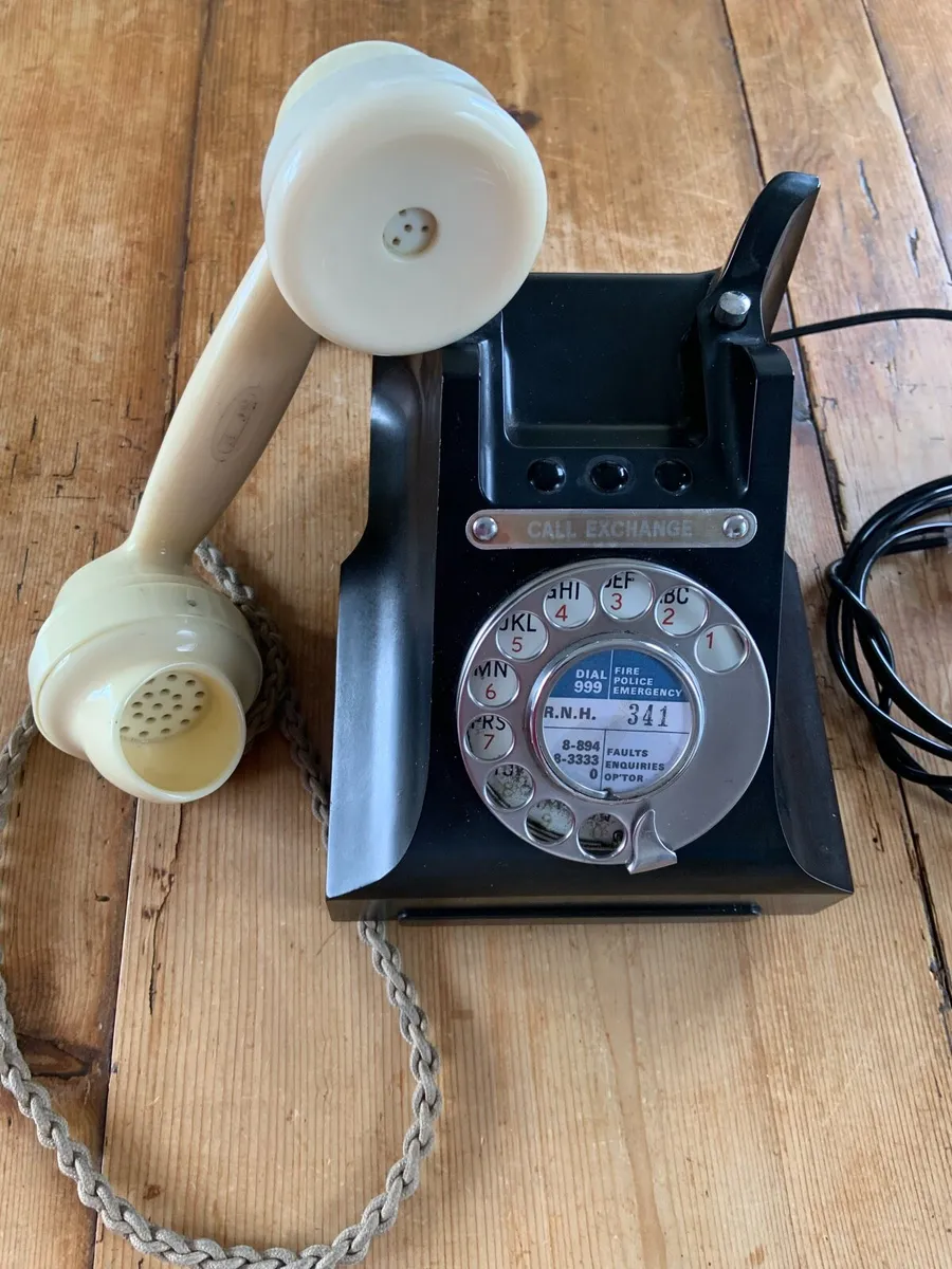 Bakelite Telephone 1940s WORKING GPO P&T - Image 3