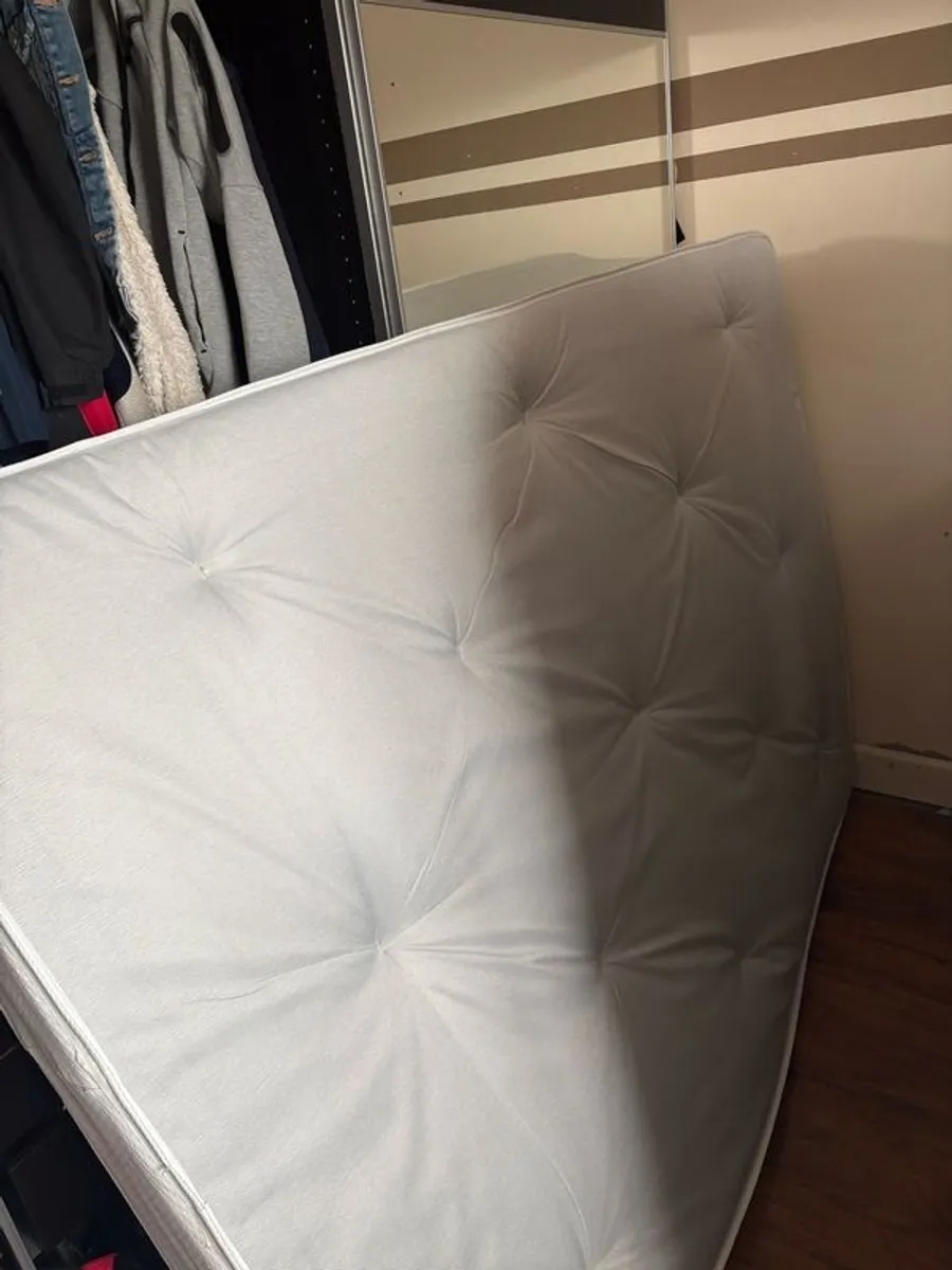 Double Bed & Mattress - Image 1