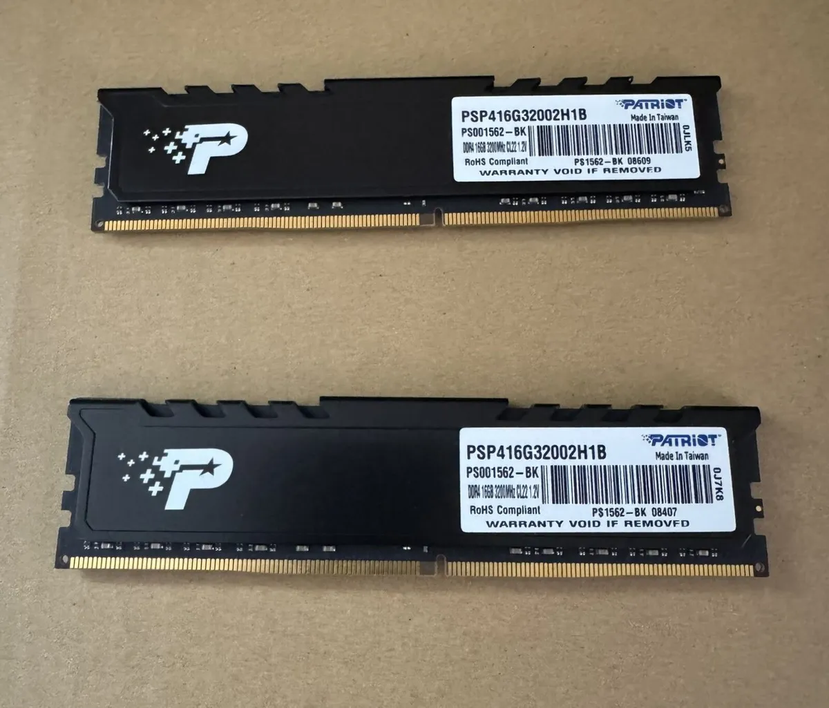 Patriot Memory 32 GB DDR4 3200 MHz 2x16gb - Image 3