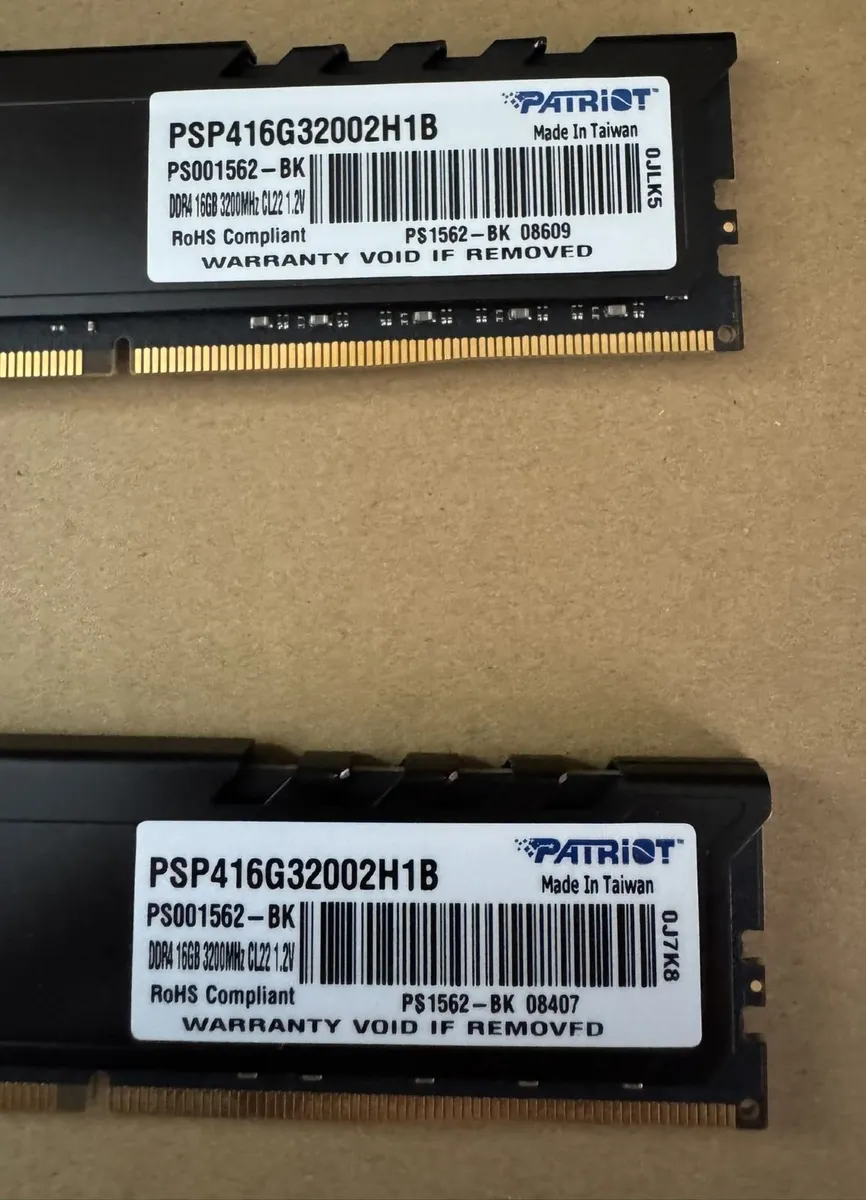 Patriot Memory 32 GB DDR4 3200 MHz 2x16gb - Image 4
