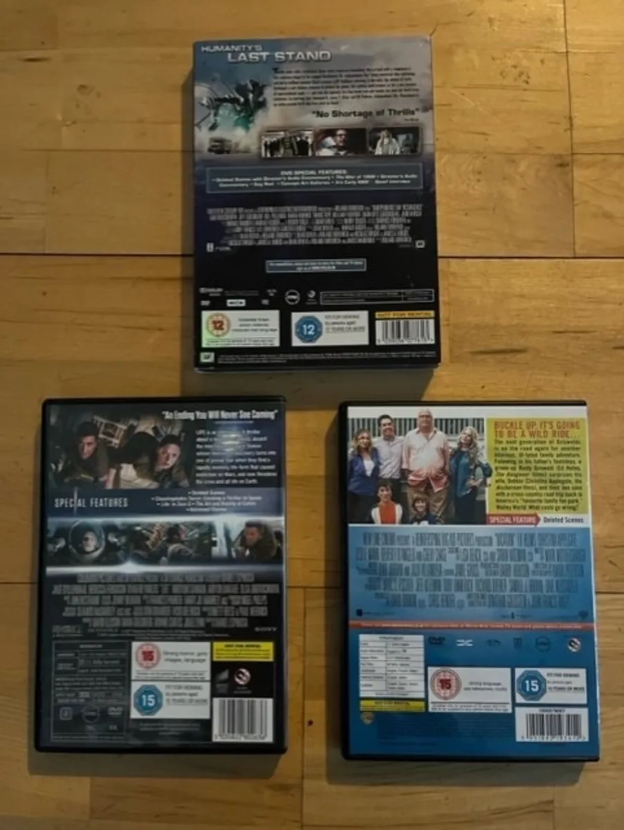 DVD's (x3) - Image 2