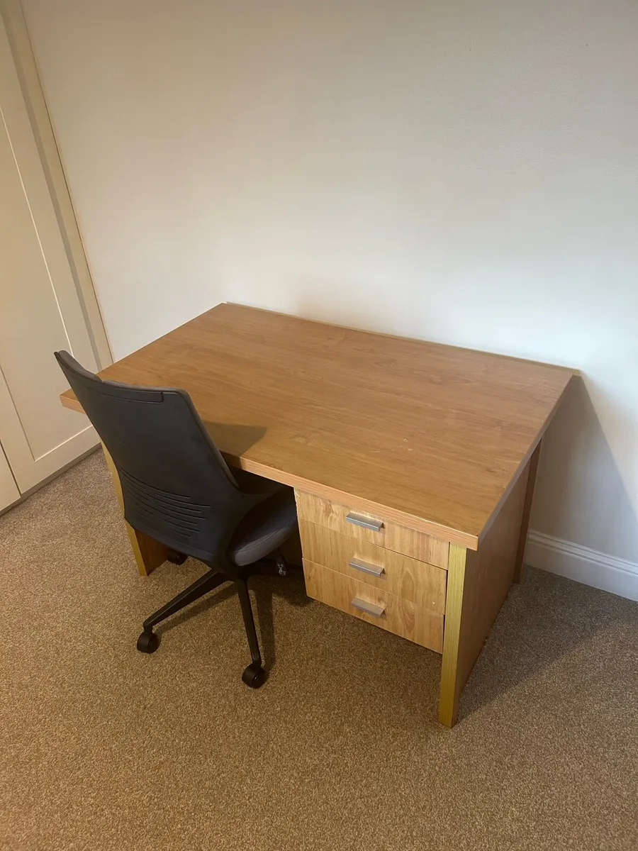Desk and Chair - Image 1