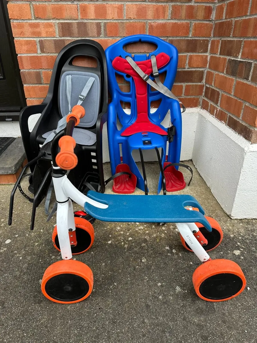 Child Bike Seats and 2-in-1 balance bike