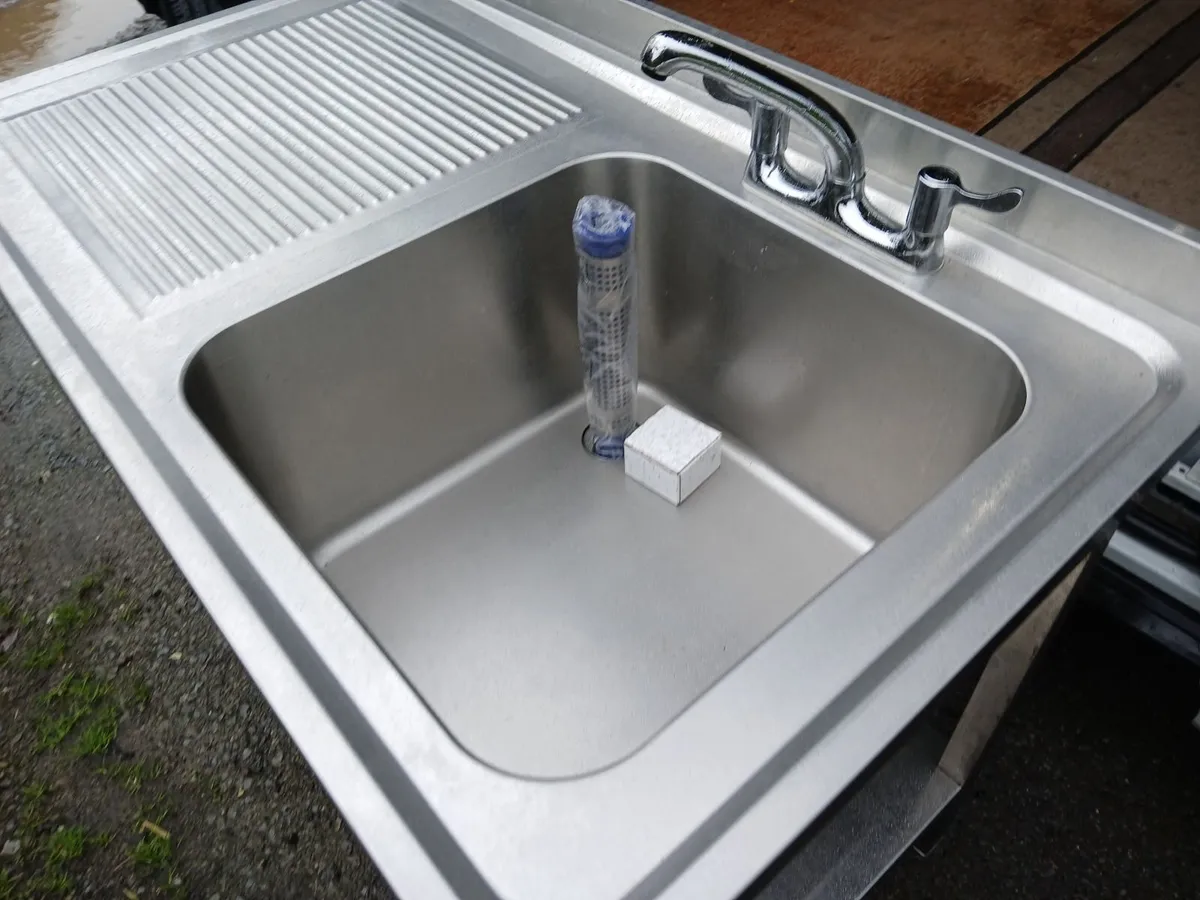 Staneless steel cabbinet sink unit complete - Image 4