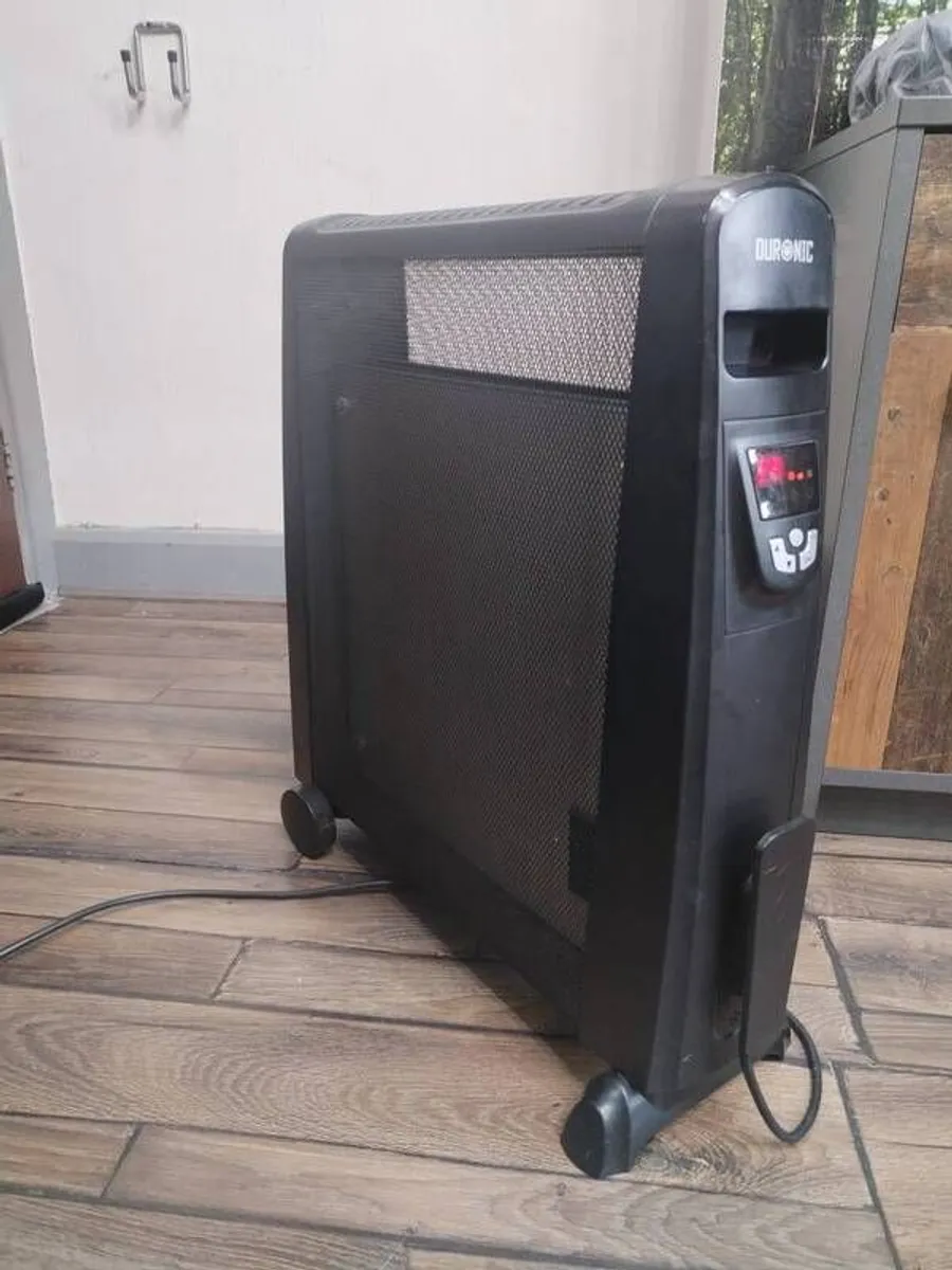 Duronic 2500W Digital Mica Heater. COLLECTION TODAY - Image 1