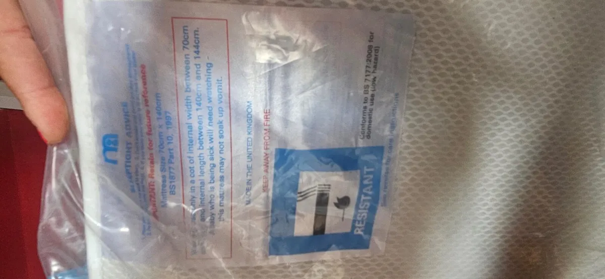 Baby Mattress + Duvet - Image 3