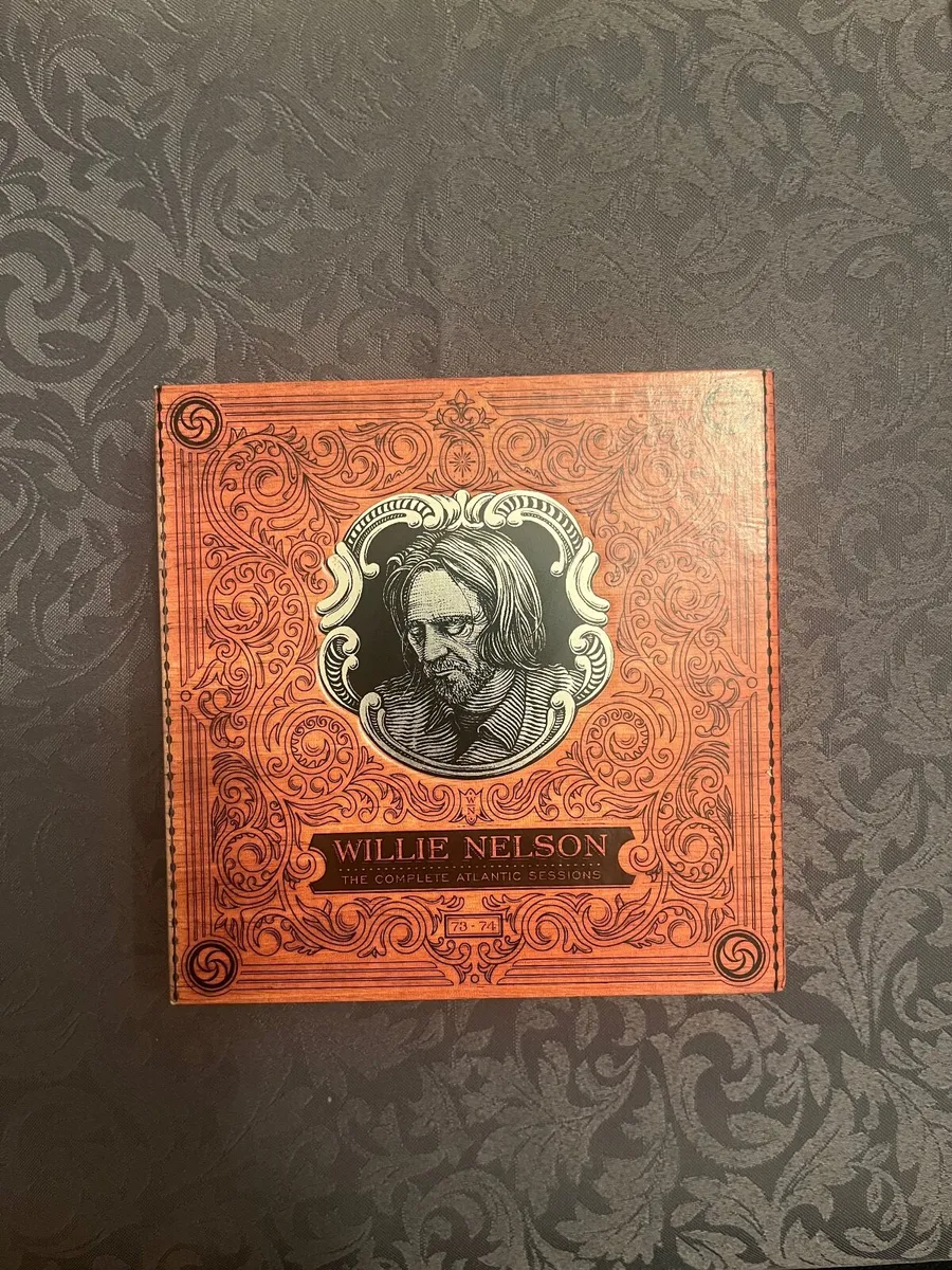 Willie Nelson "The Atlantic Sessions" Boxset Rare - Image 1