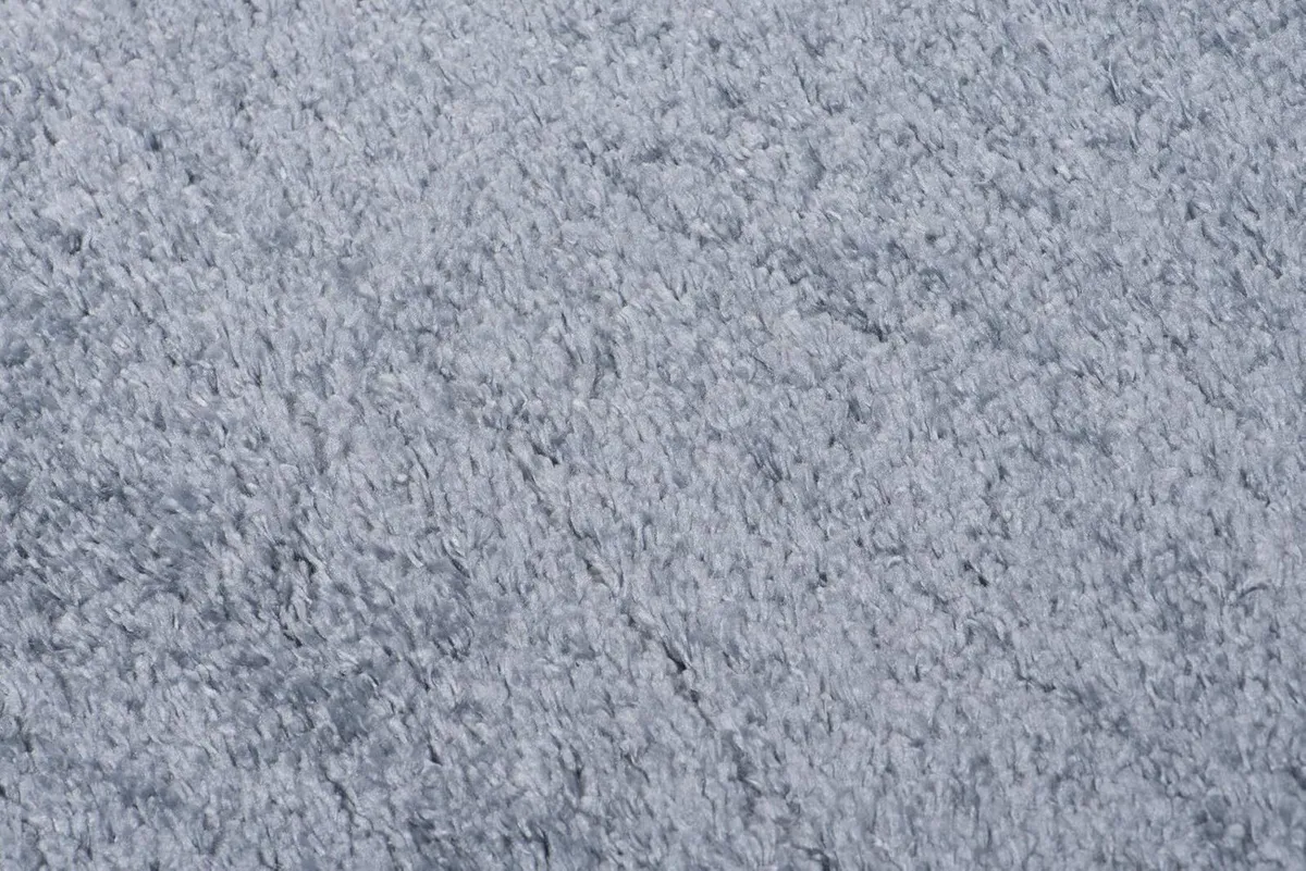 Versay Fringes Shaggy Carpet Runner Blue Grey - Image 3