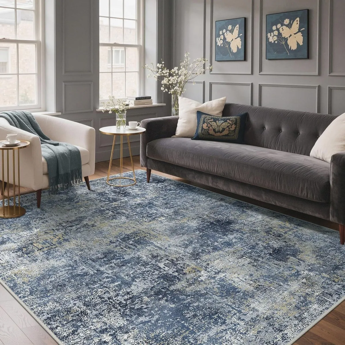 Rug Living Room 240x300cm Extra Large Modern - Image 1