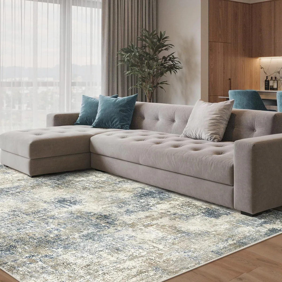 Large Rugs for Living Room 200x290cm Extra Area - Image 1