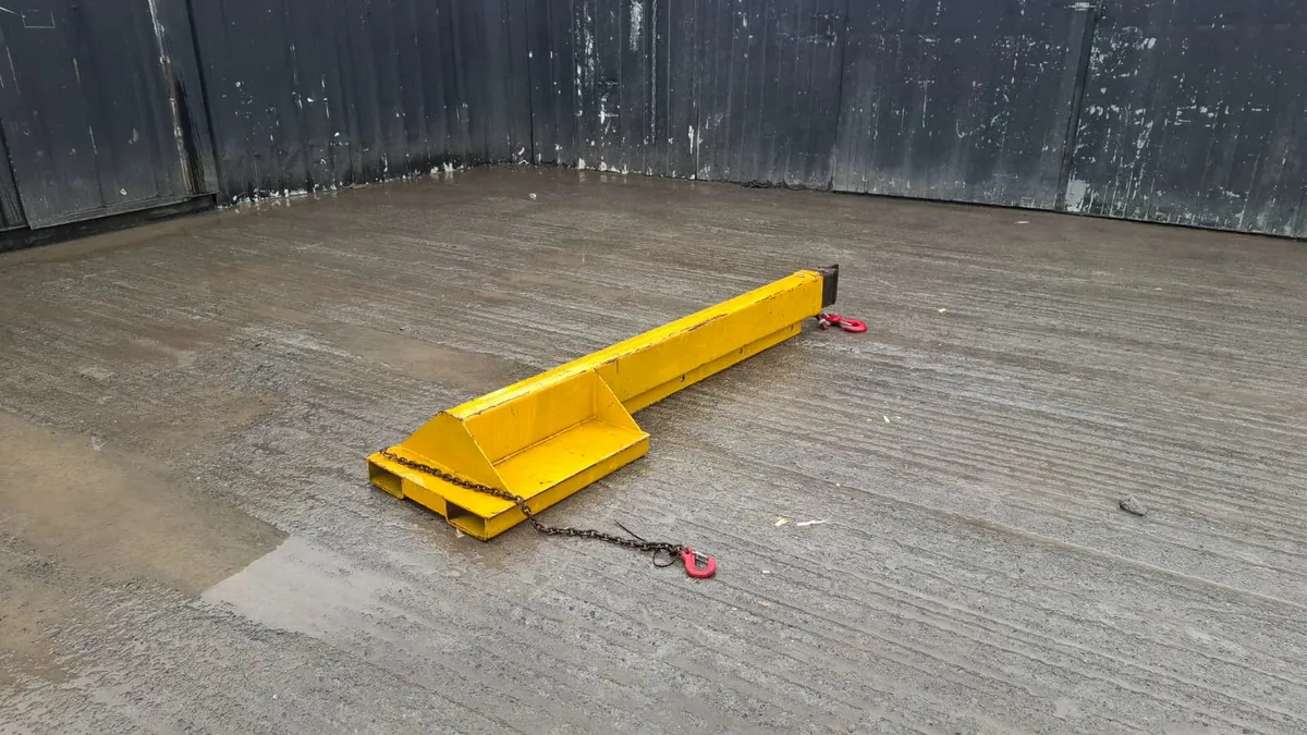 Machpro MP-PHC Crane Jib – Forklift Lifting Attach - Image 1