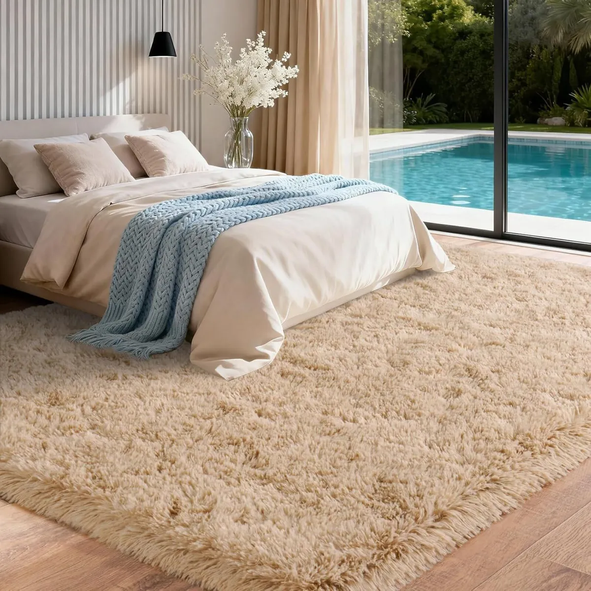 Large Rugs for Living Room 160x230 cm - Fluffy - Image 3