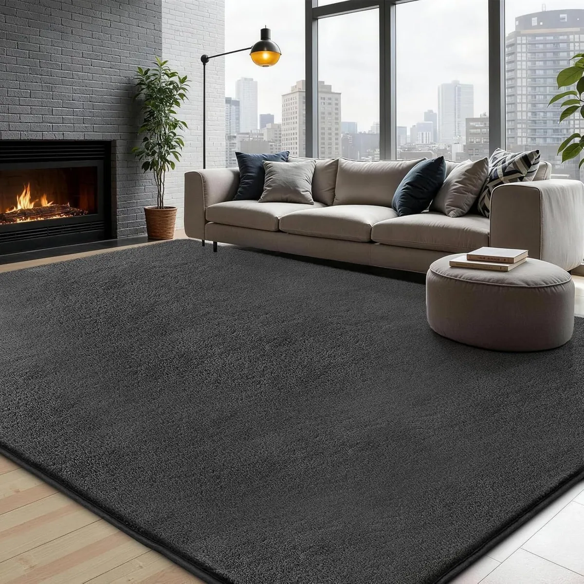 Soft Area Rugs for Living Room Fluffy Large - Image 1