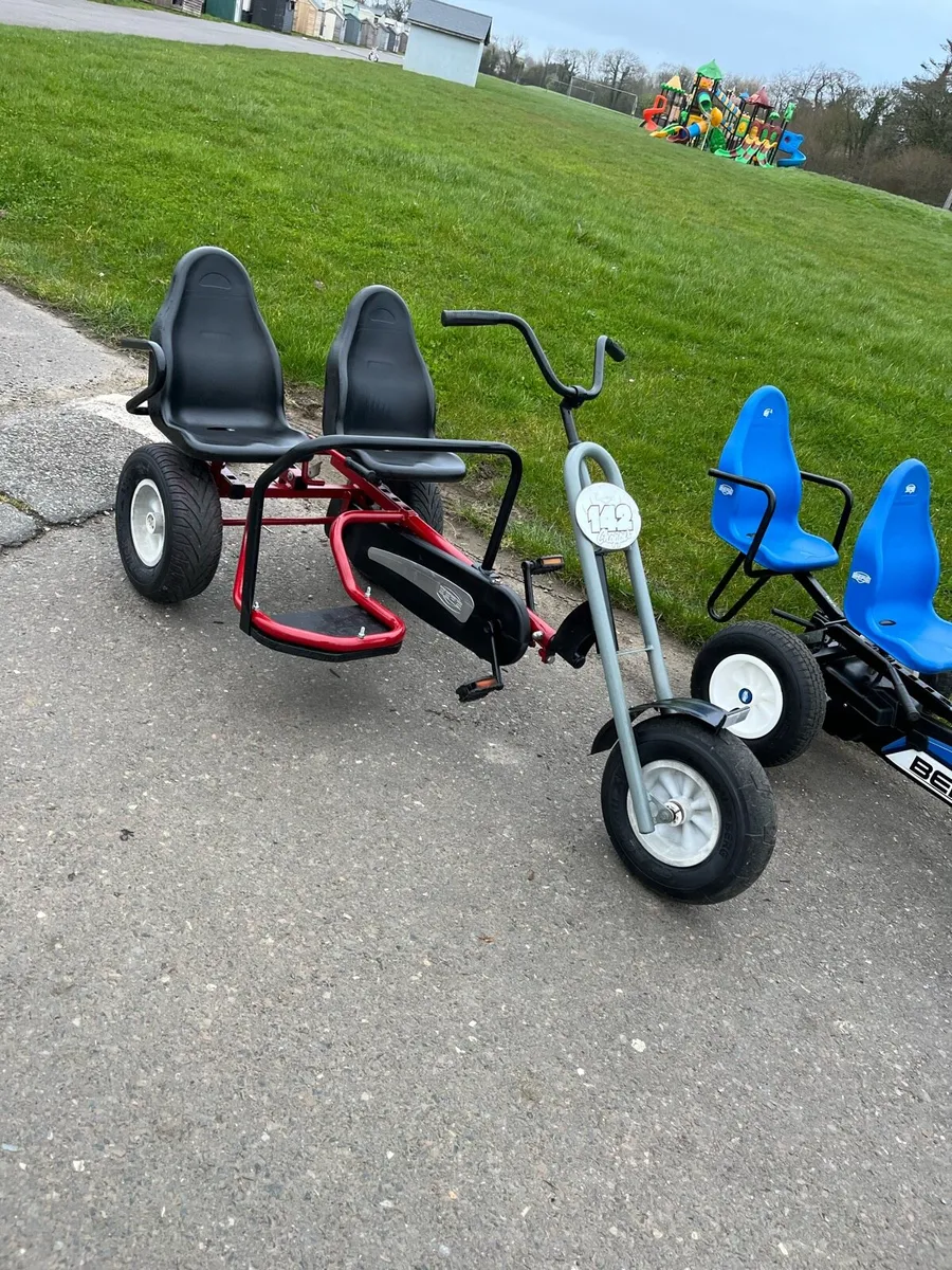 Berg extra 2 seater go cart - Image 4