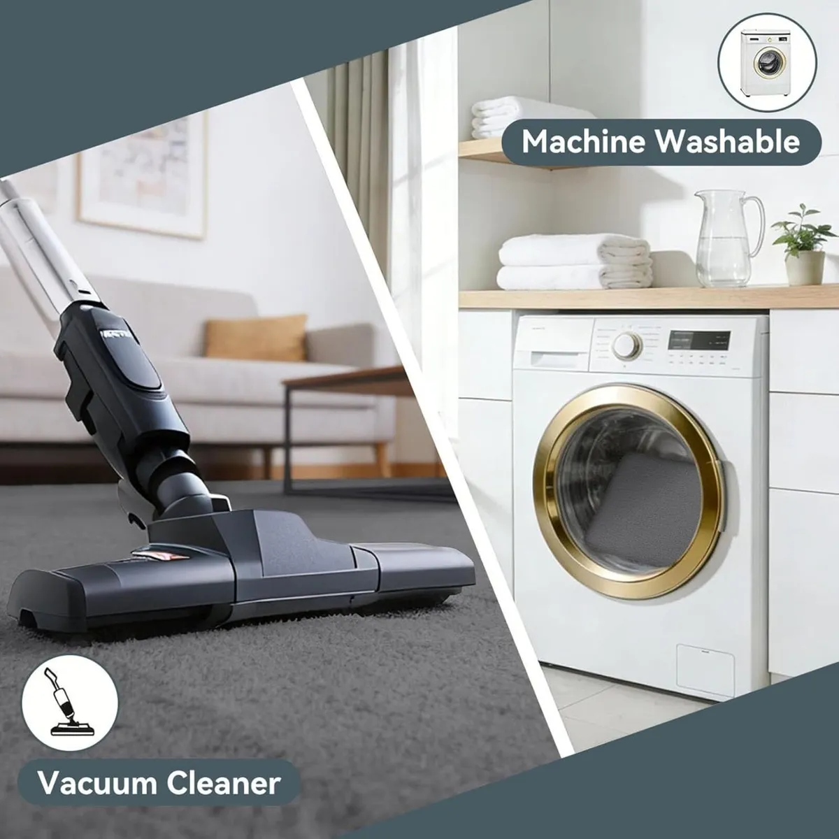 Modern Rugs Carpet Living Room Soft Shaggy - Image 4