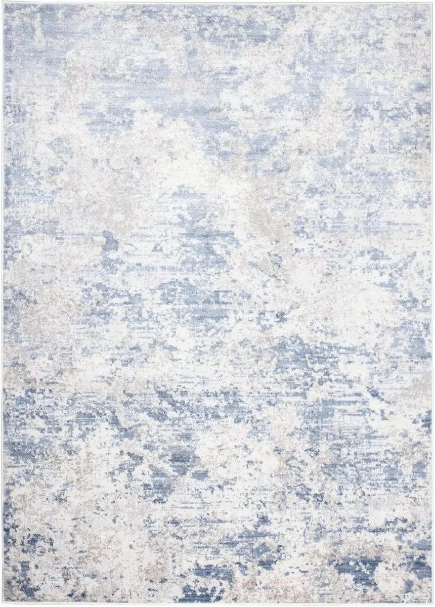 Sky Area Rug Abstract Flecked Faded Multicolour - Image 2