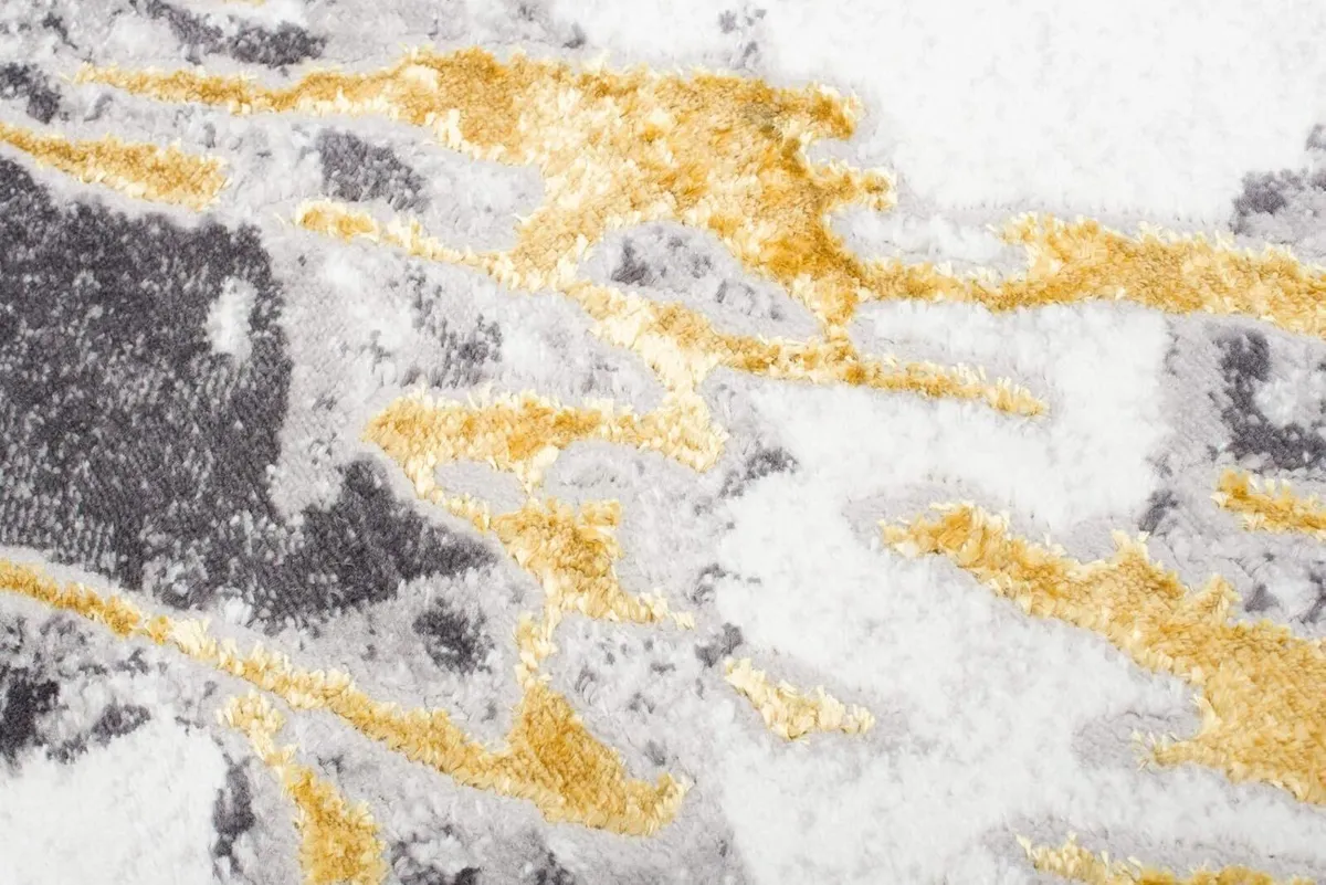 Shine Area Rug Living Room Bedroom Abstract Short - Image 3