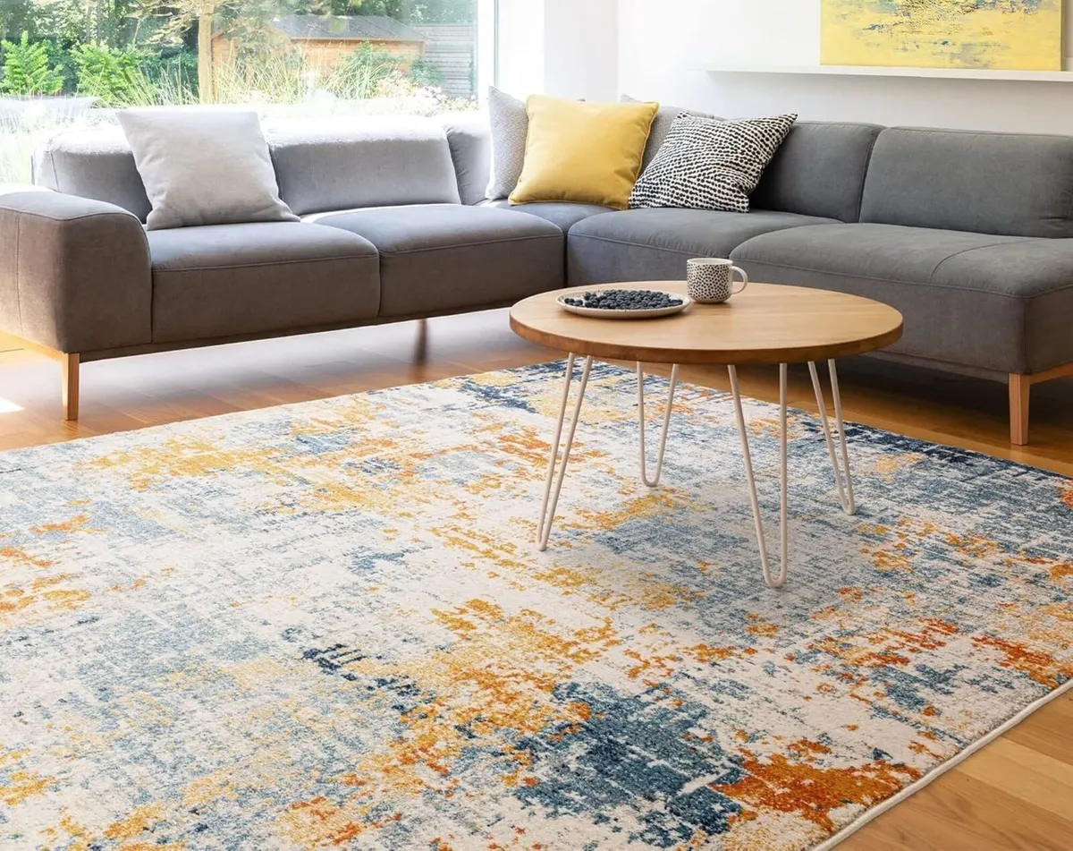 Nova NV39 Abstract Modern Rug for Living Room - Image 1
