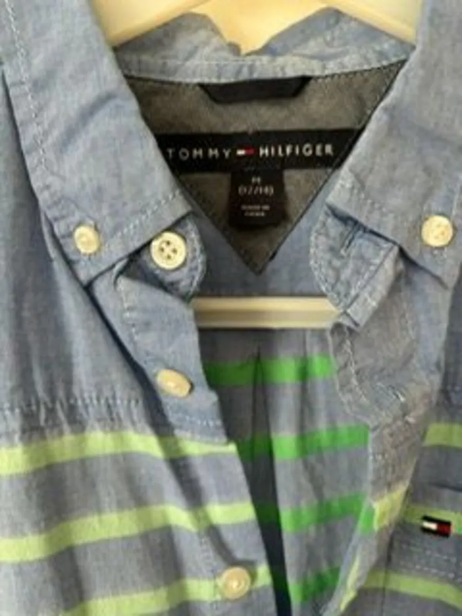 Tommy Hilfiger Linen Shirt age 12-14 - Image 1