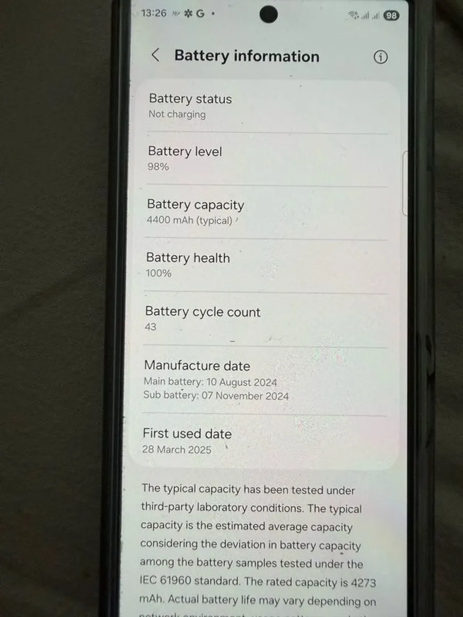 samsung zfold 6 256 gb immaculate - Image 4
