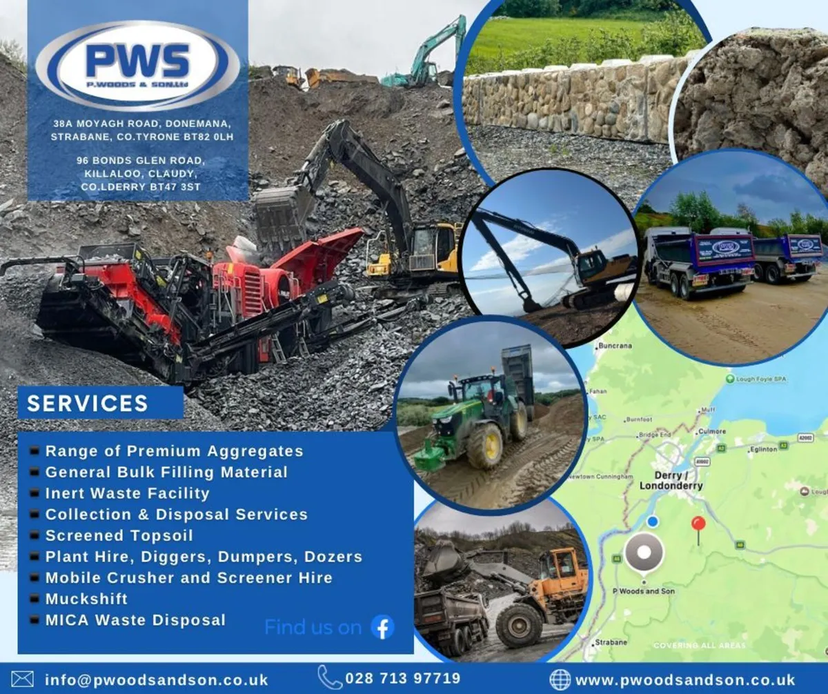 Quarry Stone & Gravel / Plant Hire / Inert Waste - Image 1