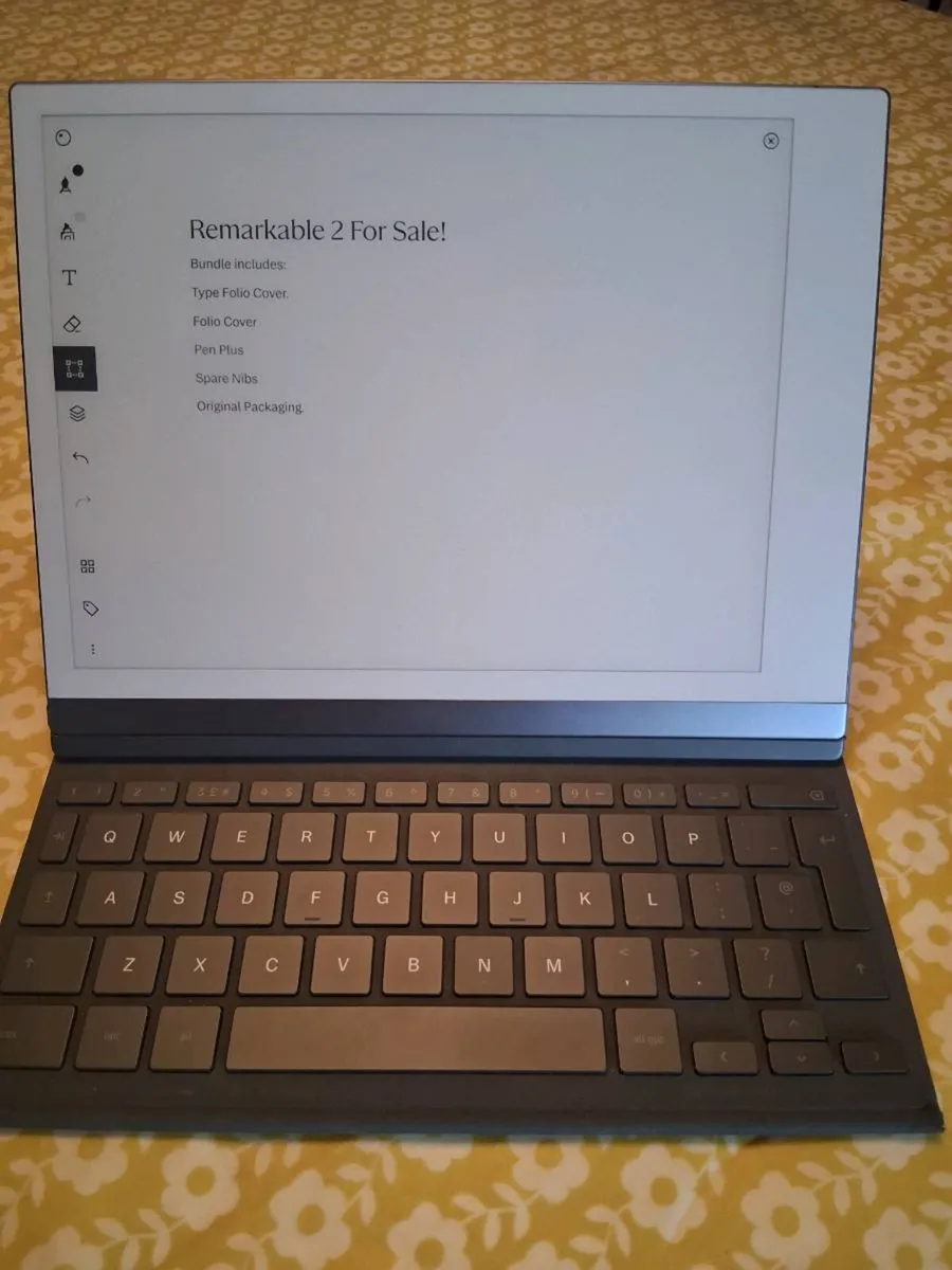 reMarkable 2 Ultimate Bundle | Type Folio Keyboard - Image 1