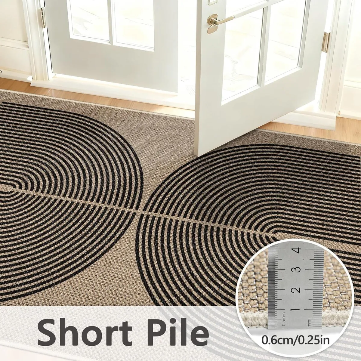 Outdoor Rugs Living Room 160x230cm Non-Slip - Image 3