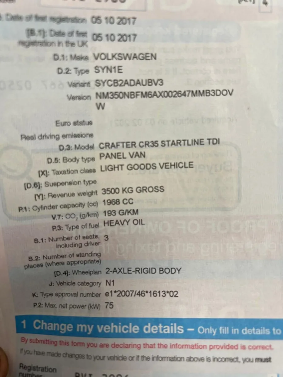 Volkswagen Crafter 2017 - Image 3