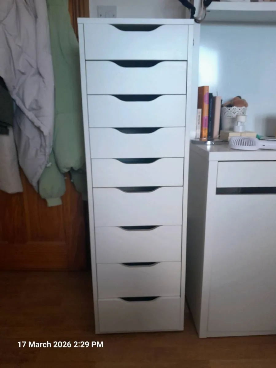 White Tall Bedroom Press - Image 1