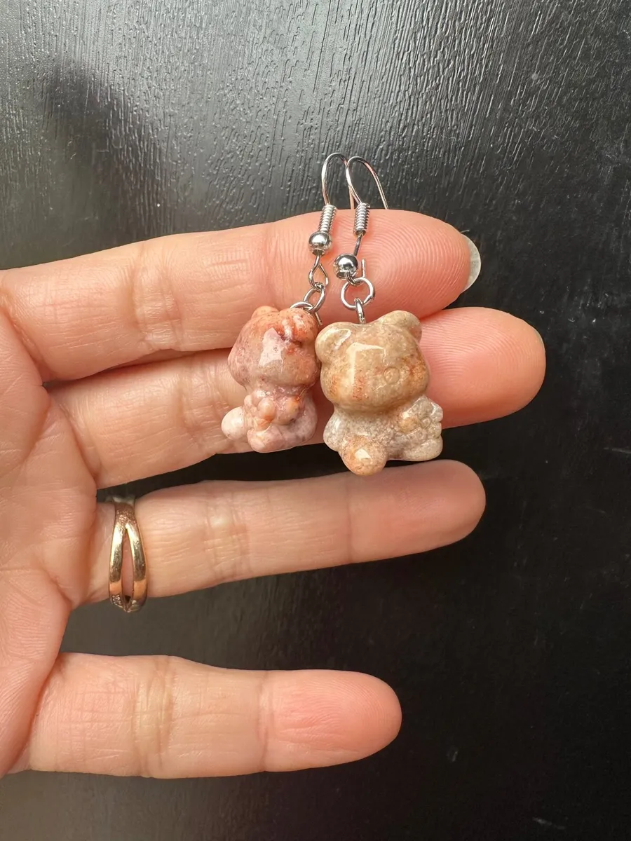 Teddy bear earring - Image 3