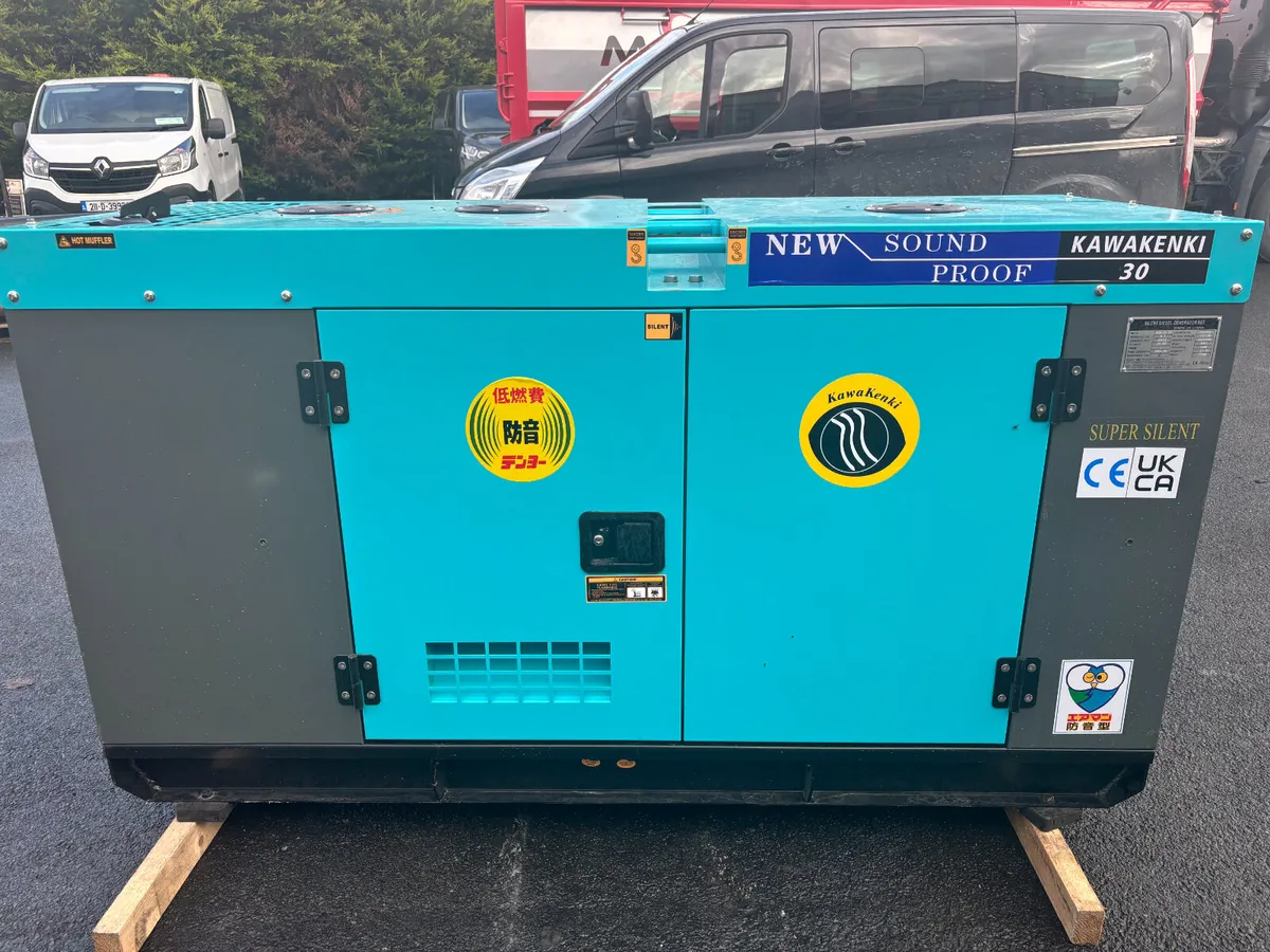 Kawakenki KK30-III-SSS 30Kva Generator - Image 1