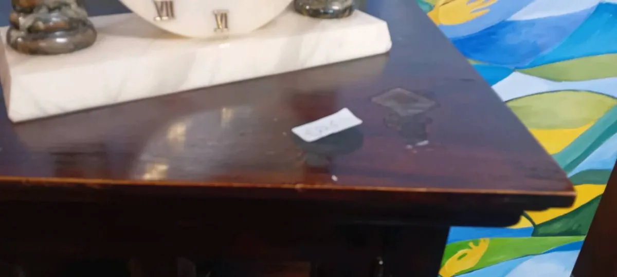 Solid Mahogany Glass Display Cabinet - Image 2