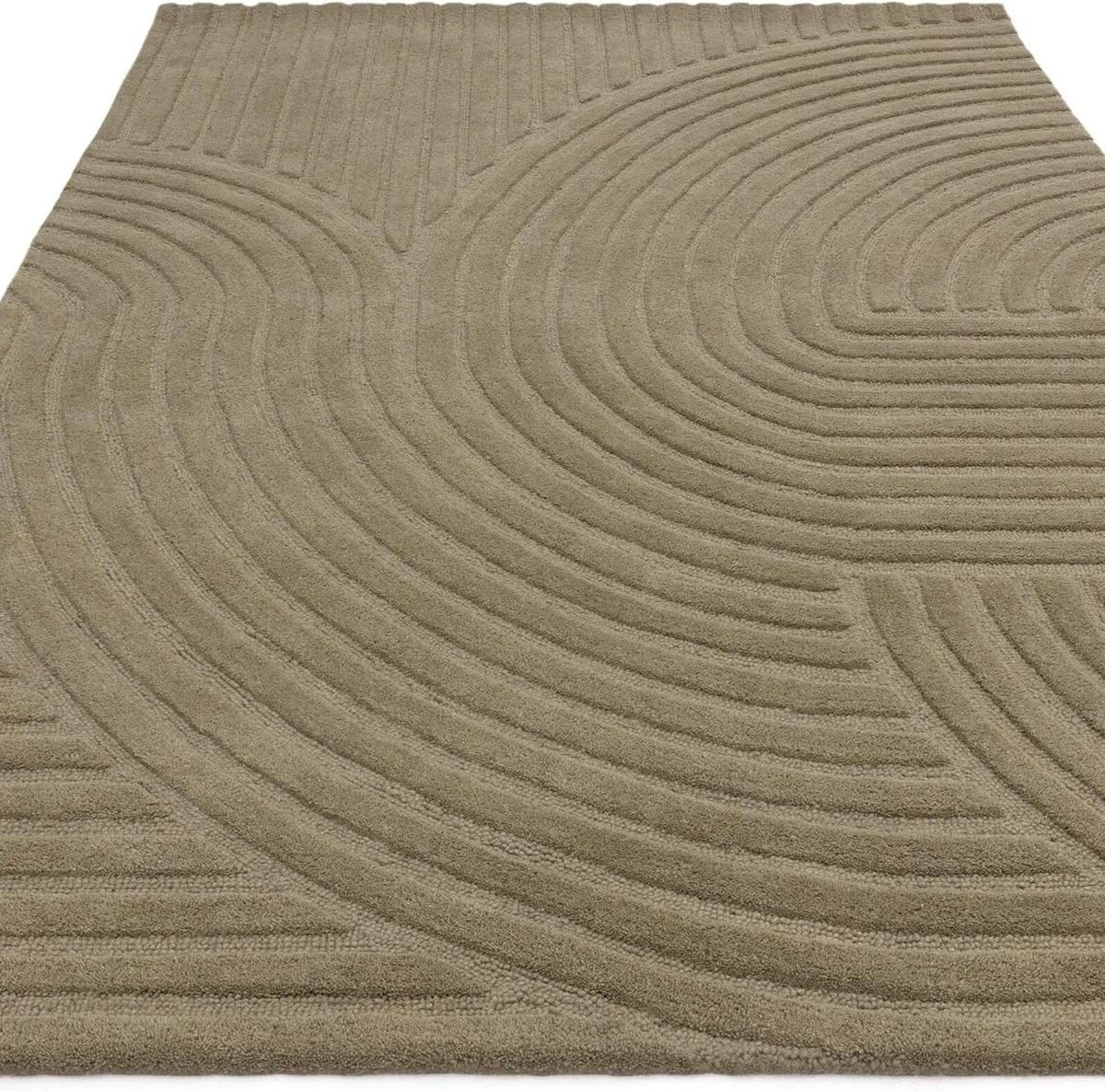 Elara Hand Made Wool Rug for Bedroom Dining - Image 3