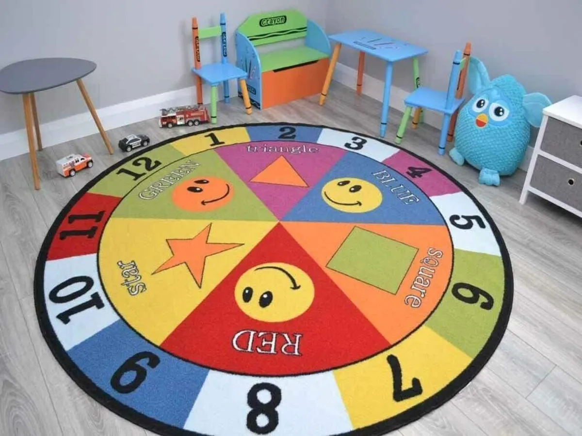 Large Small Kids Childrens Circle Circular Play