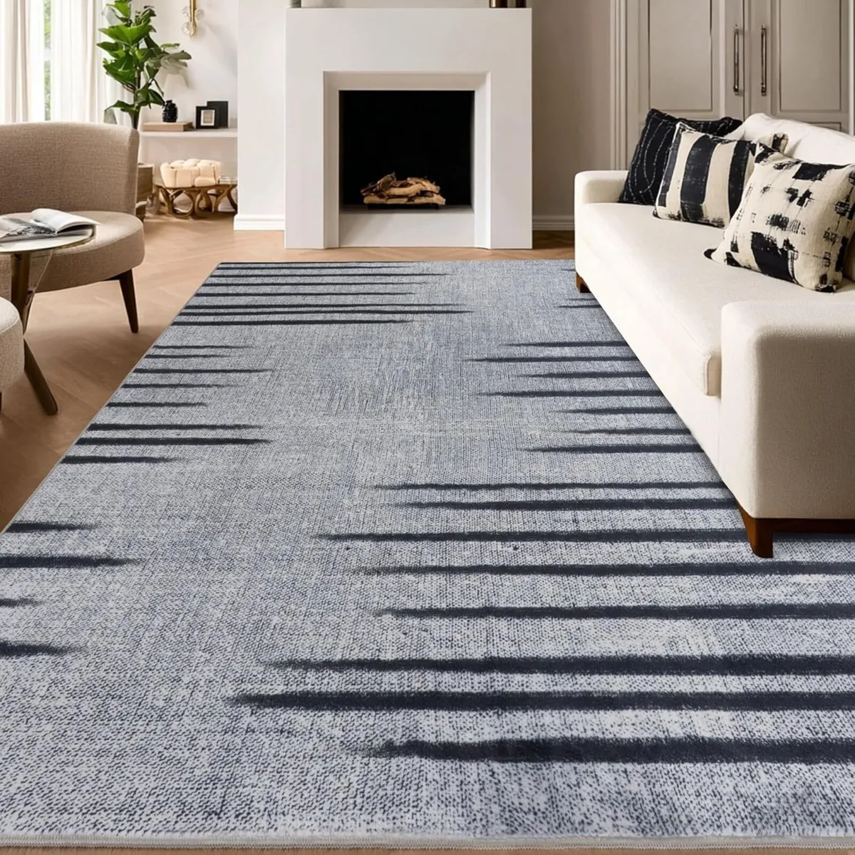 Moderne Abstract Linien Rugs for Living Room - Image 1