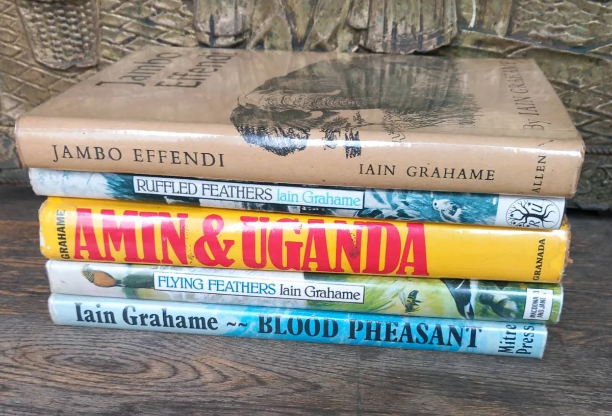 5 signed Iain Grahame hardbacks, D18 post 7e - Image 4