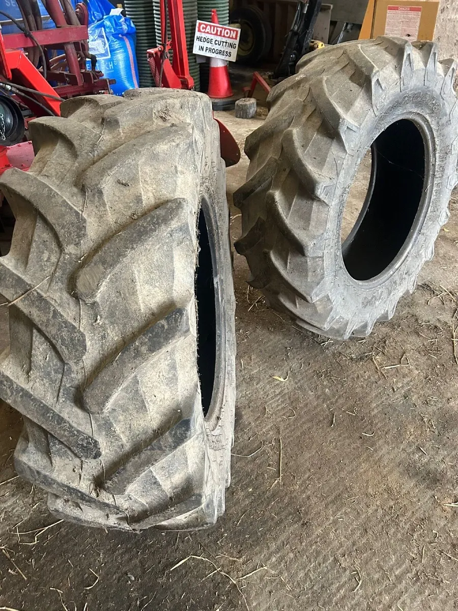2 Trelleborg Tractor tyres - Image 1