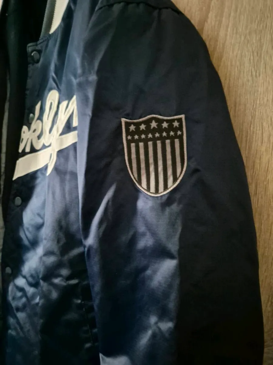 MLB BROOKLYN SATIN JACKET - Image 3